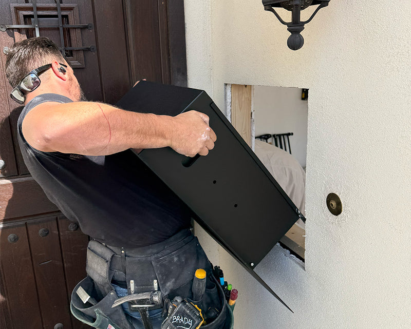 Storage Locker Installation Built-In Package Locker Installation Services | Lockerly